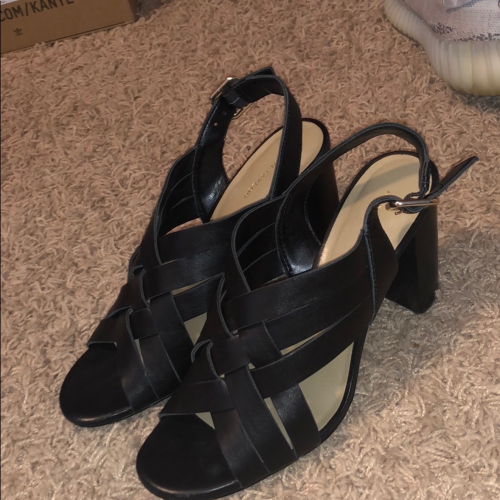 Ann Taylor Heels Black